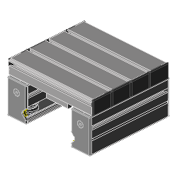 Aliuminis profilis 803290